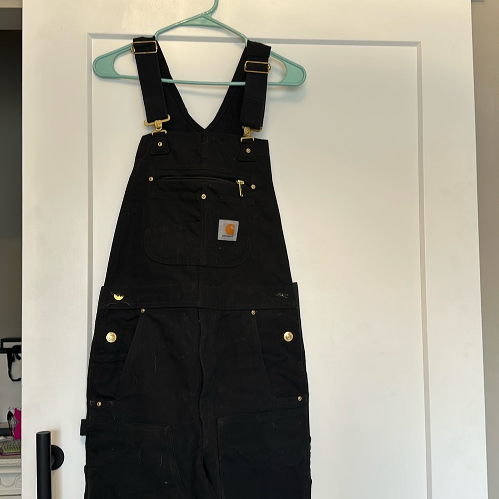 Carharrt Men’s Overalls- black